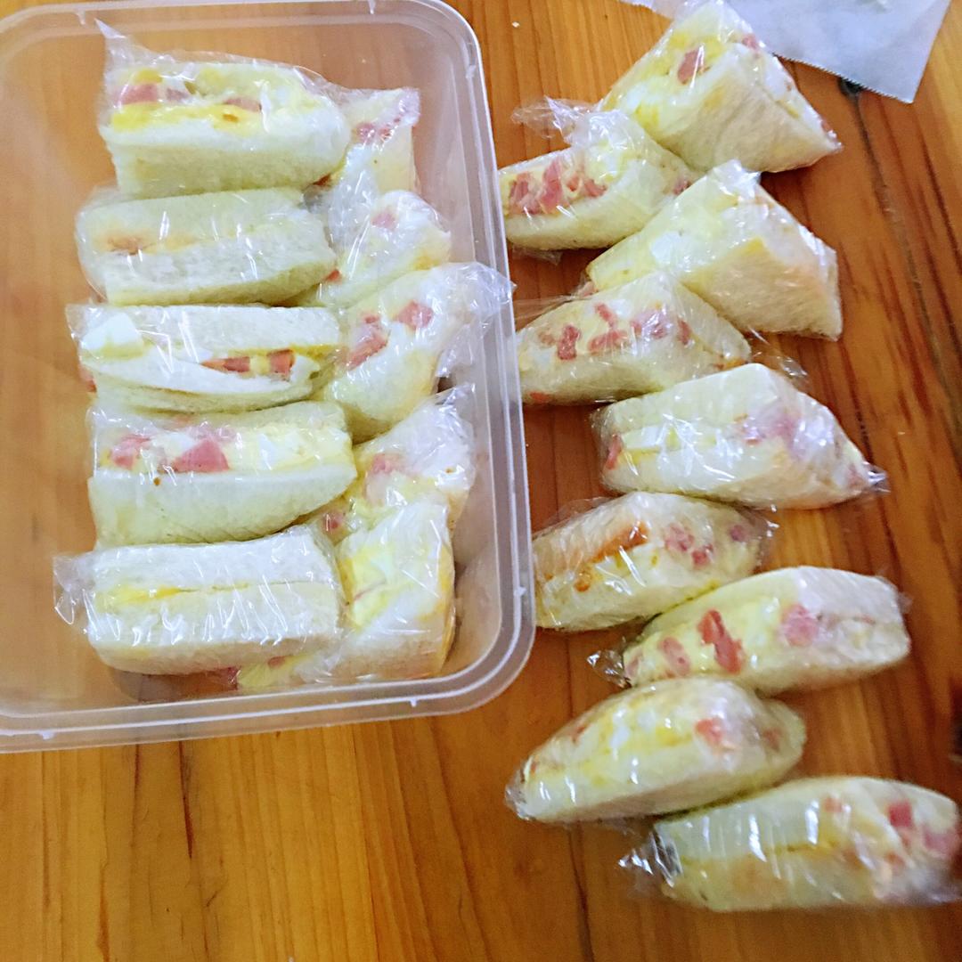 快手美味鸡蛋三明治