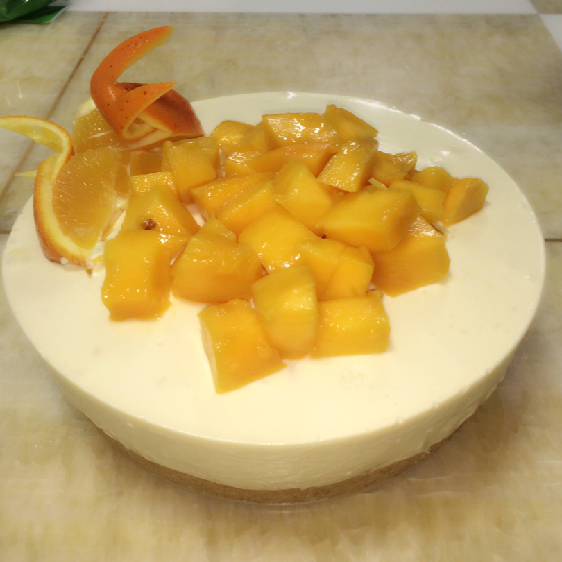 【视频】芒果慕斯（6寸） | 含镜面果胶配方