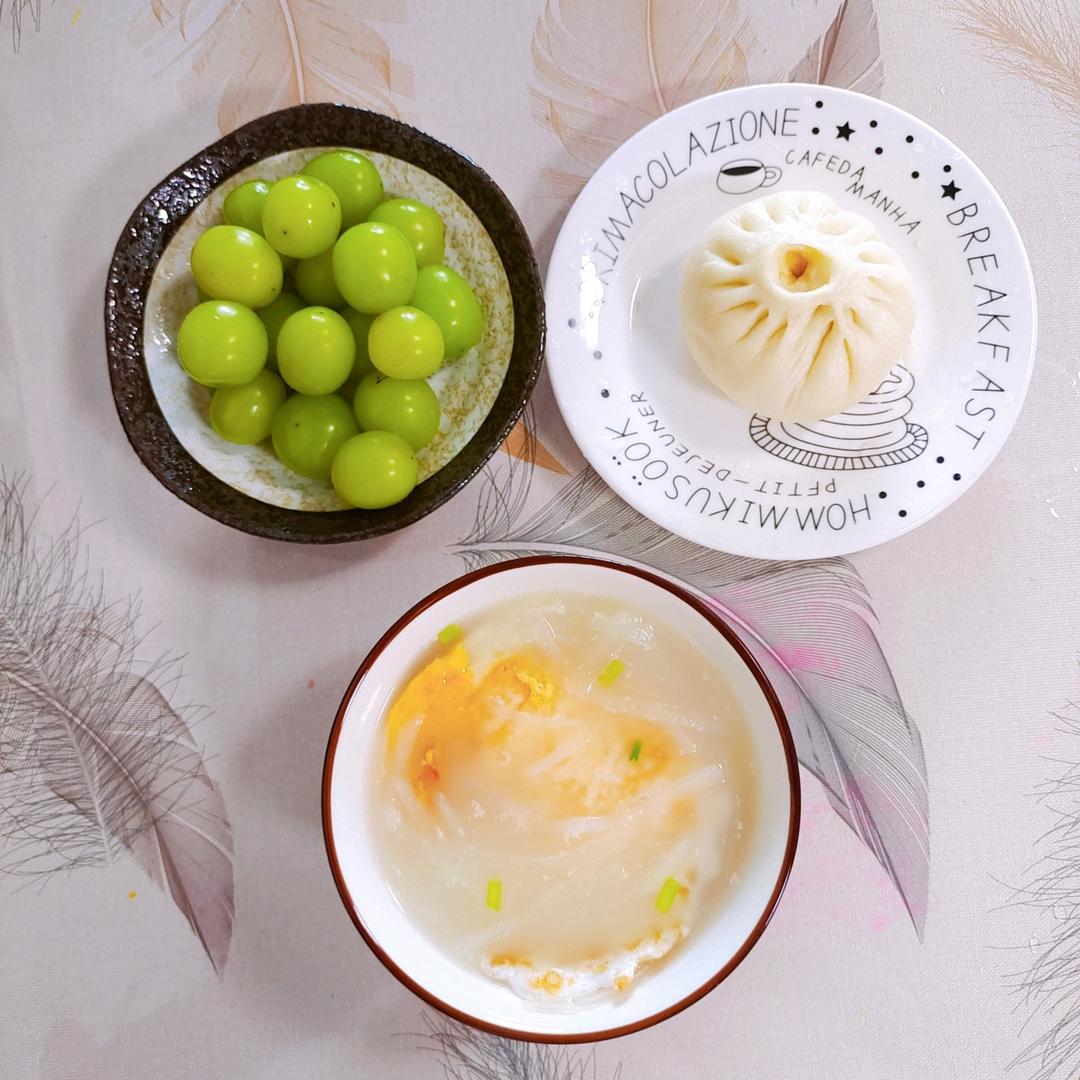 记录小学生营养早餐
