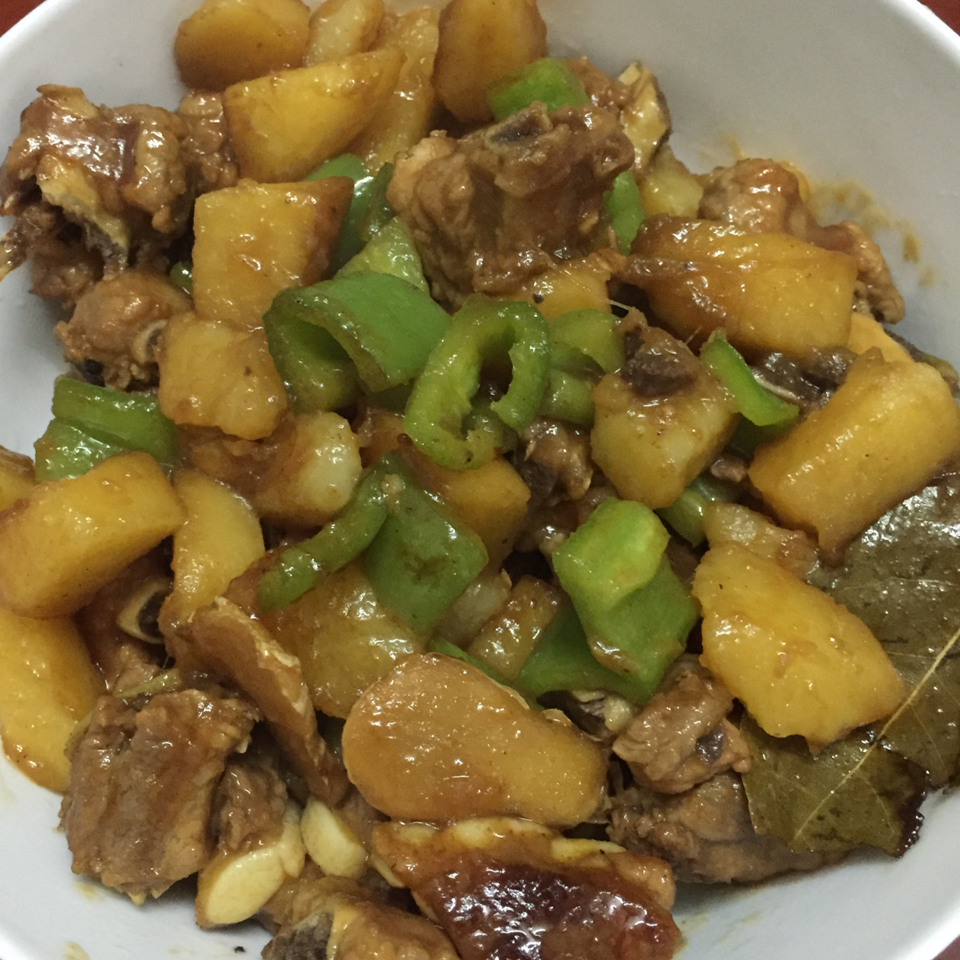 新疆大盘鸡 一个人的小盘鸡