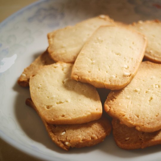 炼乳酥饼干……植物油版