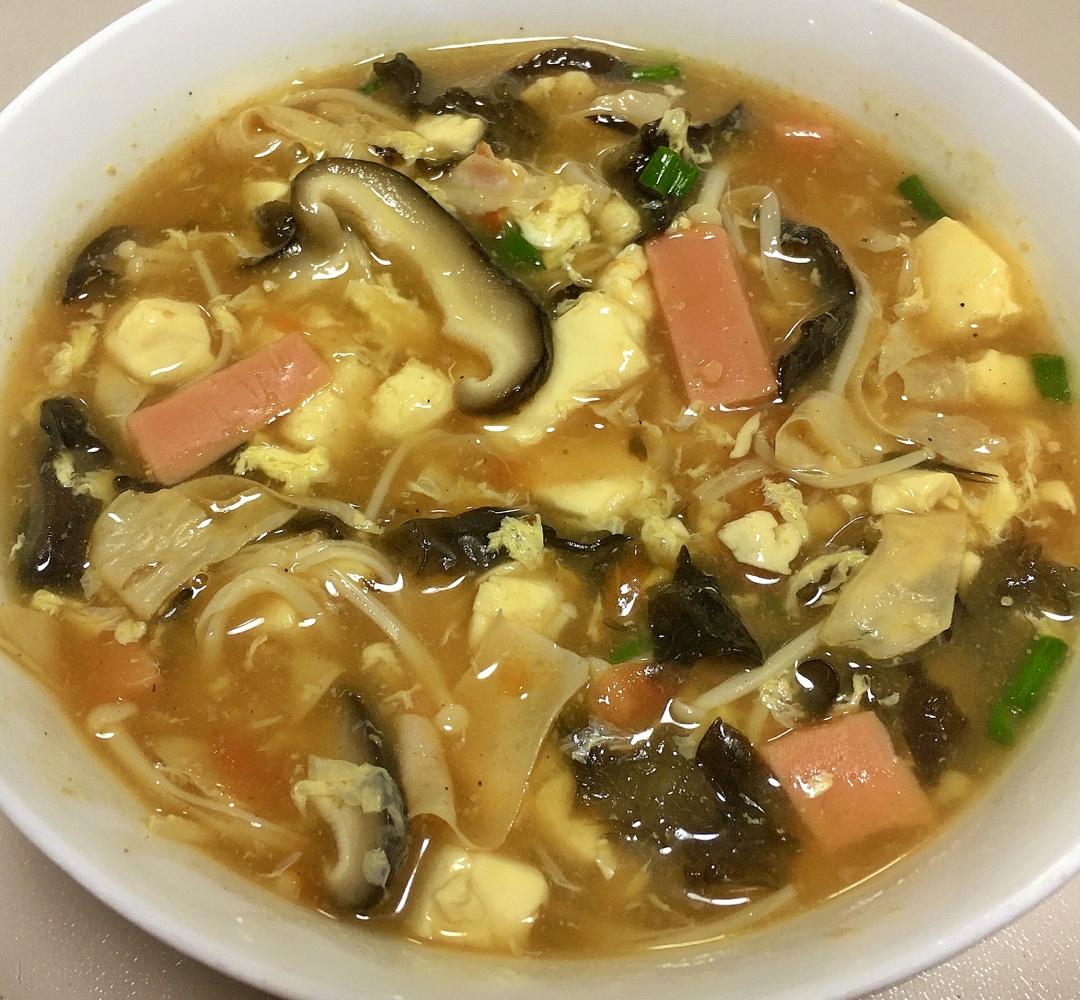 巨开胃巨好喝，10分钟搞定番茄酸辣汤冬季必喝。