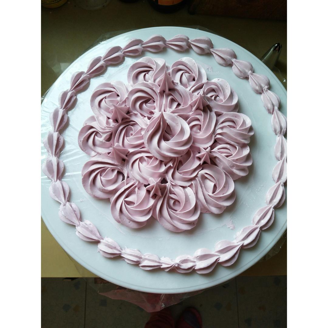 低成本裱花练习用的假“奶油”