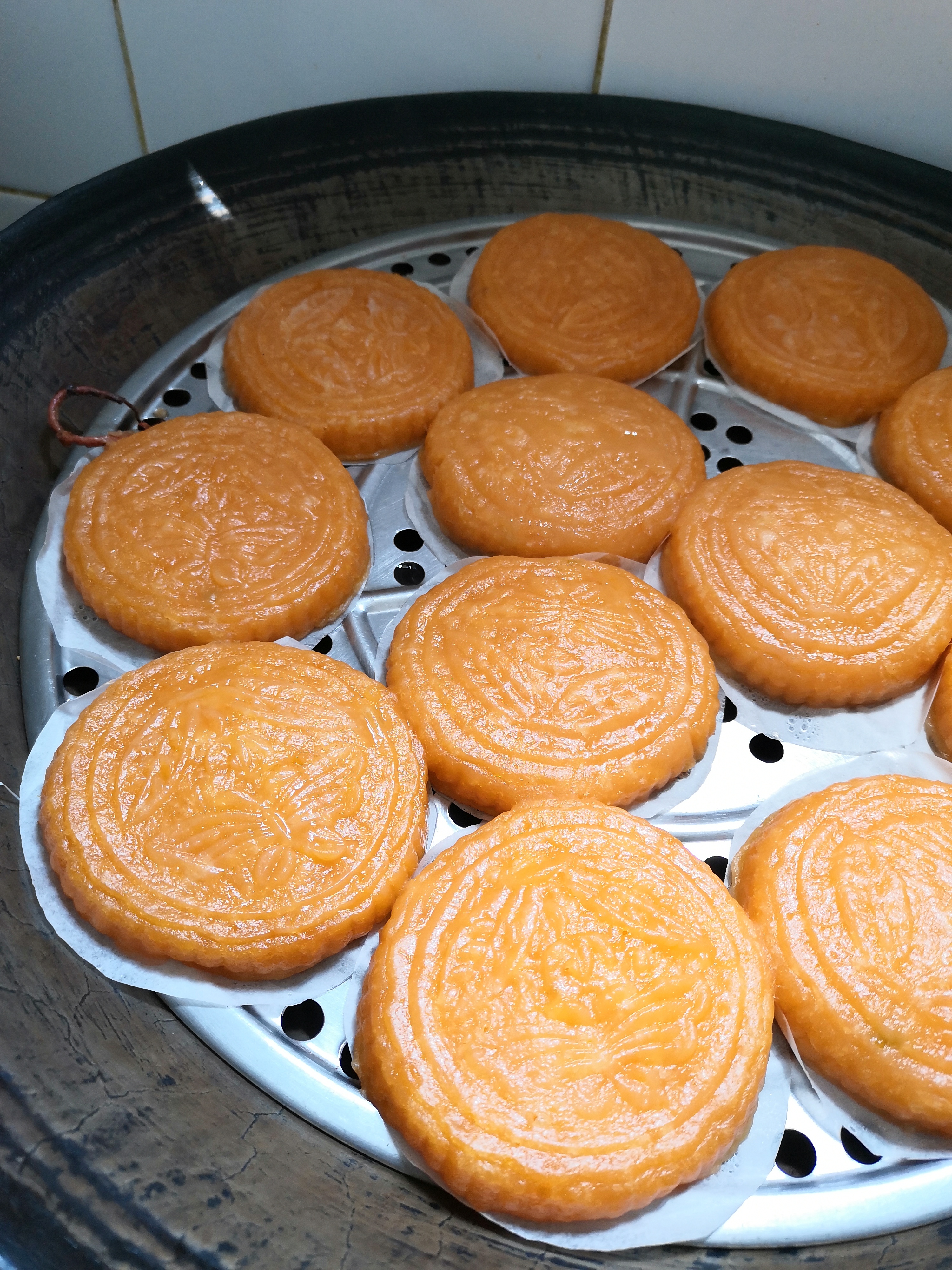 南瓜饼（简单易做）【蒸、煎、烤、花生馅】的做法