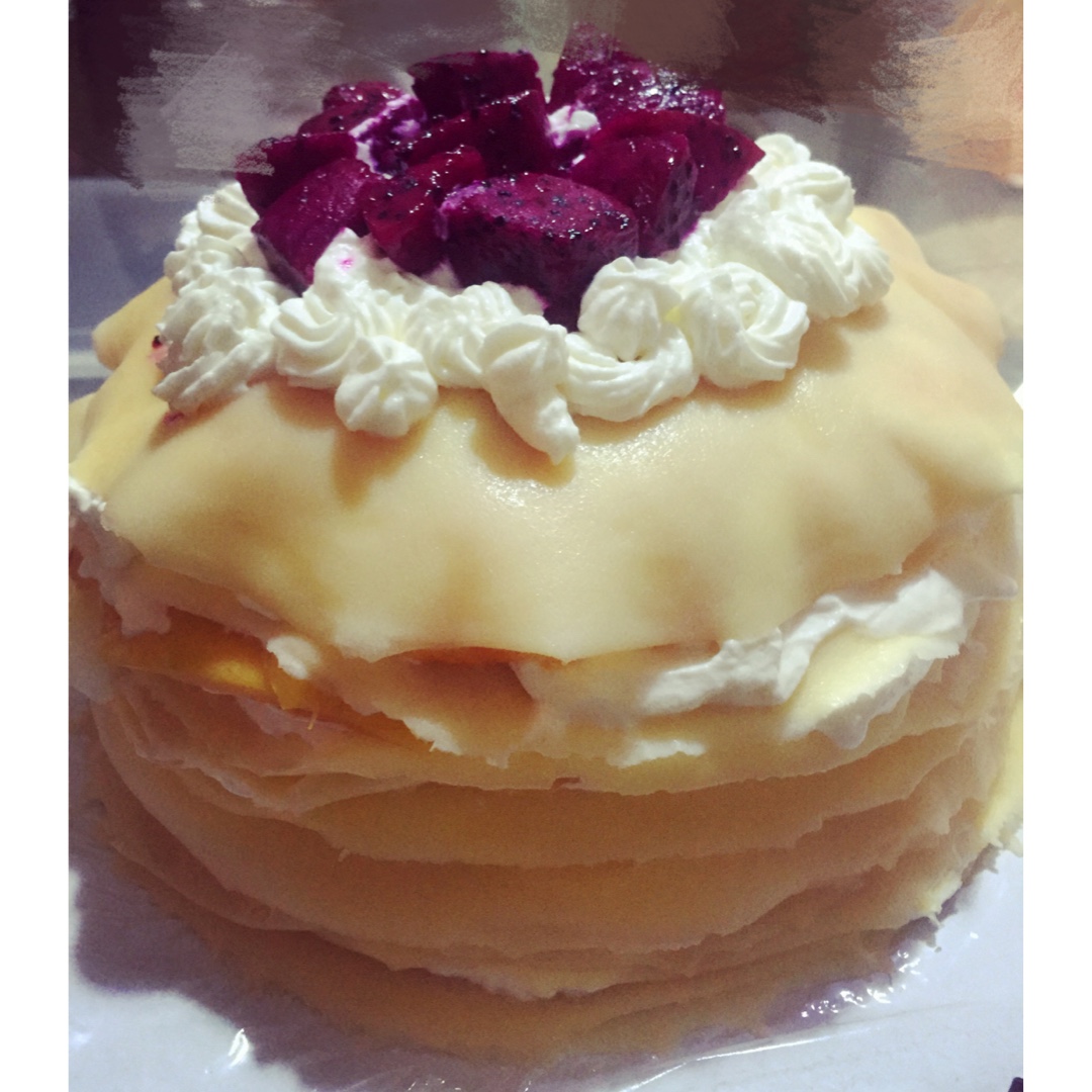 芒果千层蛋糕（8寸超软版）