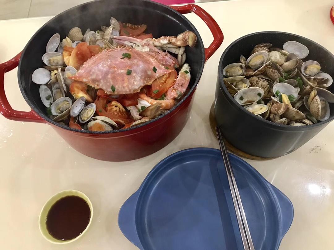 沙姜海鲜锅