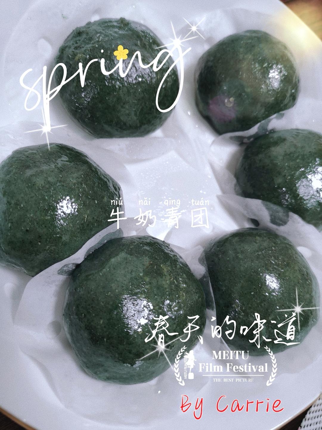 《Tinrry+》咸蛋黄肉松青团+红豆沙青团