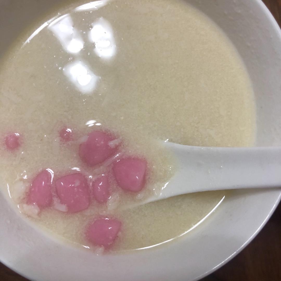 蛋花酒酿圆子