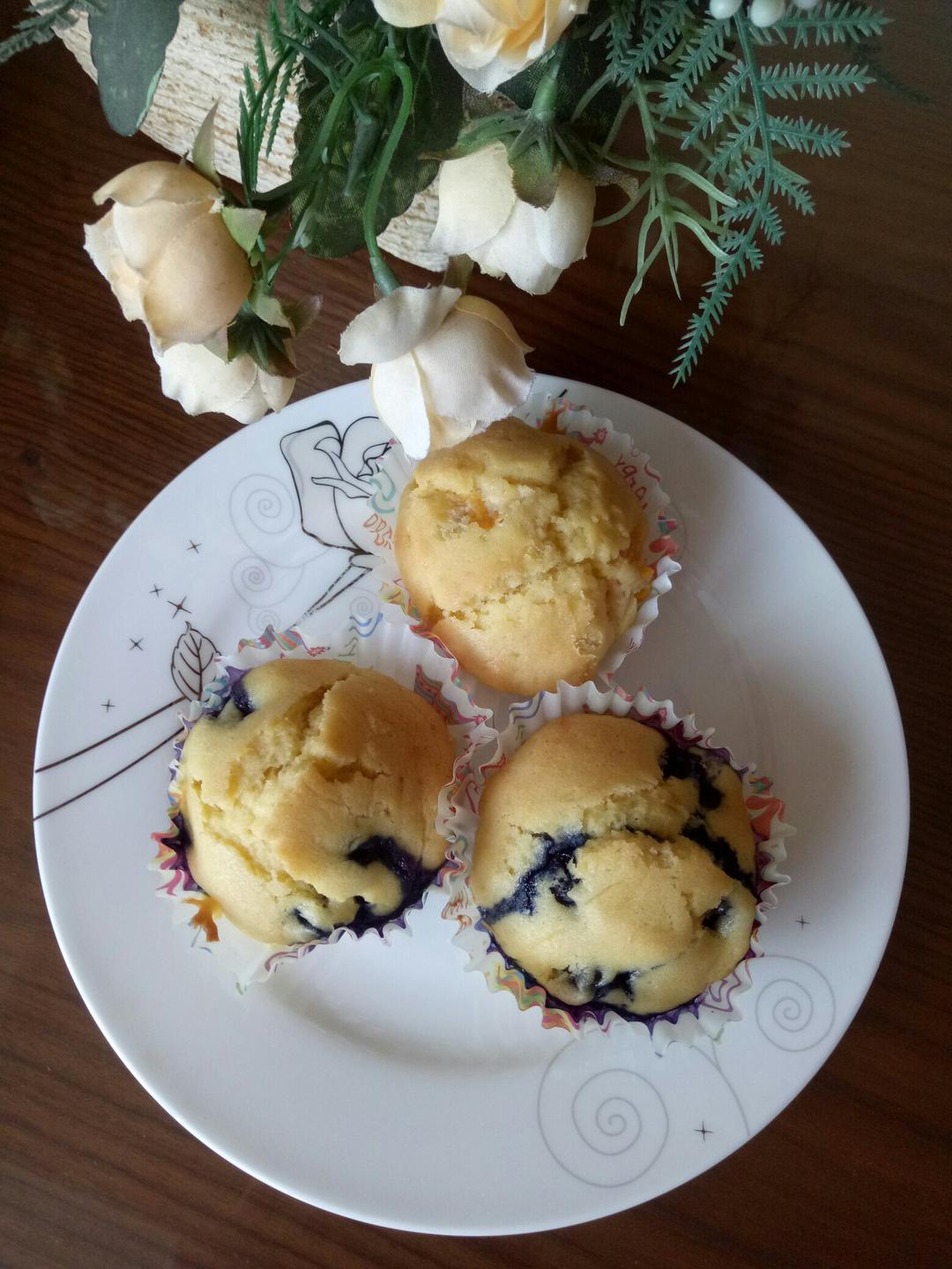 蓝莓玛芬蛋糕 Blueberry Muffin