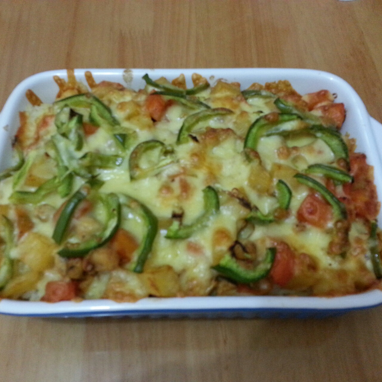 番茄鸡肉浓情焗饭【两人份】