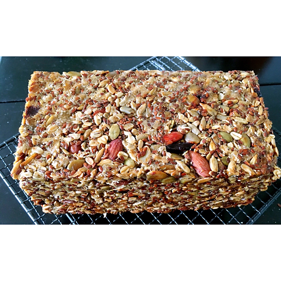 无面粉高纤能量面包丨健康·烘焙