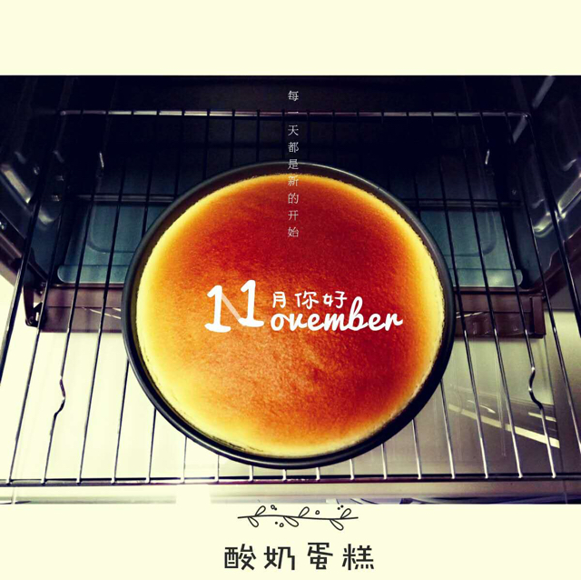 超软的~酸奶蛋糕