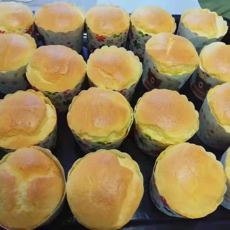 纸杯蛋糕 8寸戚风蛋糕的量