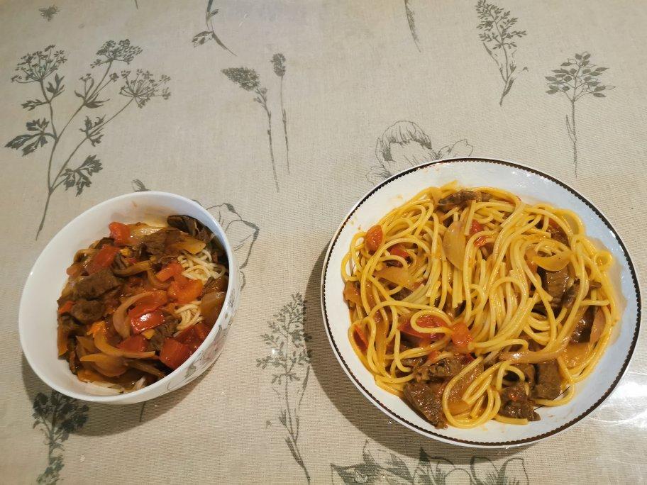 番茄牛肉意大利面