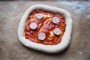 牛油果大虾披萨（芝心底）——海氏厨师机版的做法 步骤14