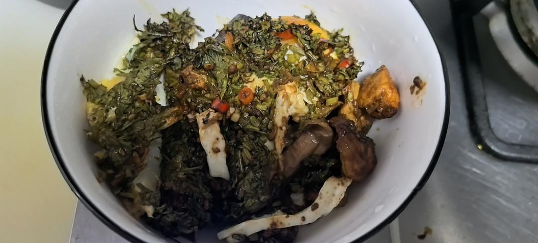 空气炸锅烤茄子，好吃的连皮都一起吃了
