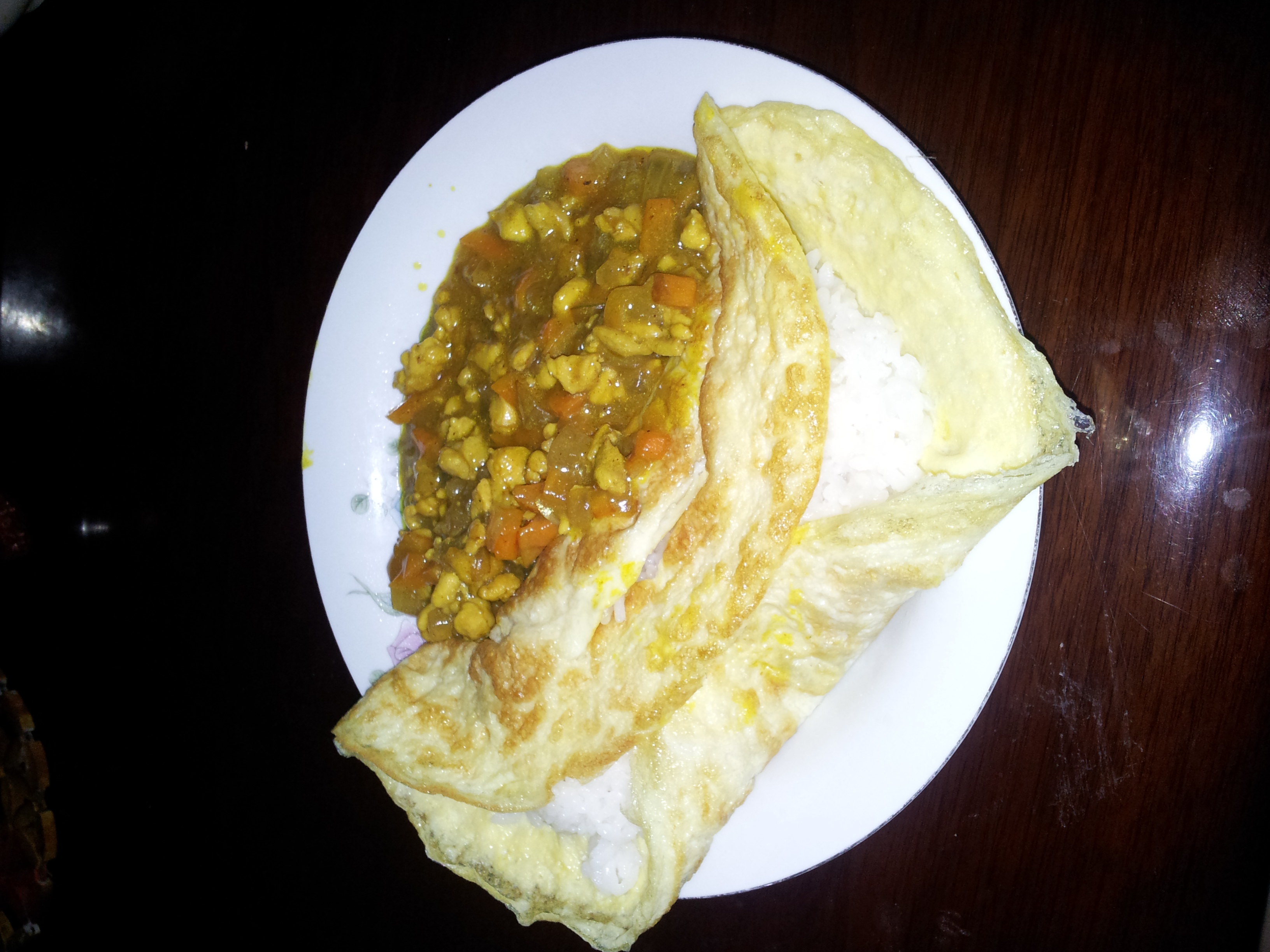 日式咖喱蛋包饭