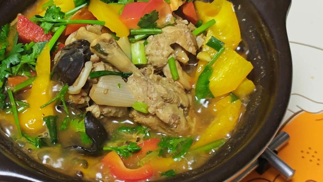 午餐肉豆腐煲