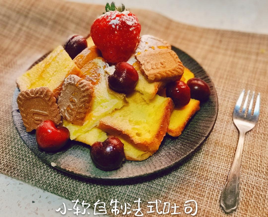 【法式吐司】面包吃出软嫩爆汁的口感，我馋了！
