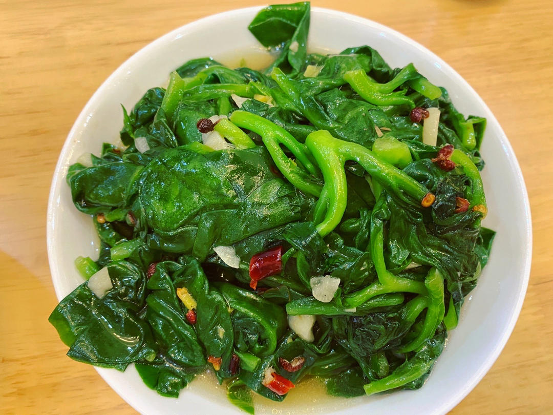 炒好潺菜(木耳菜)的几个要点