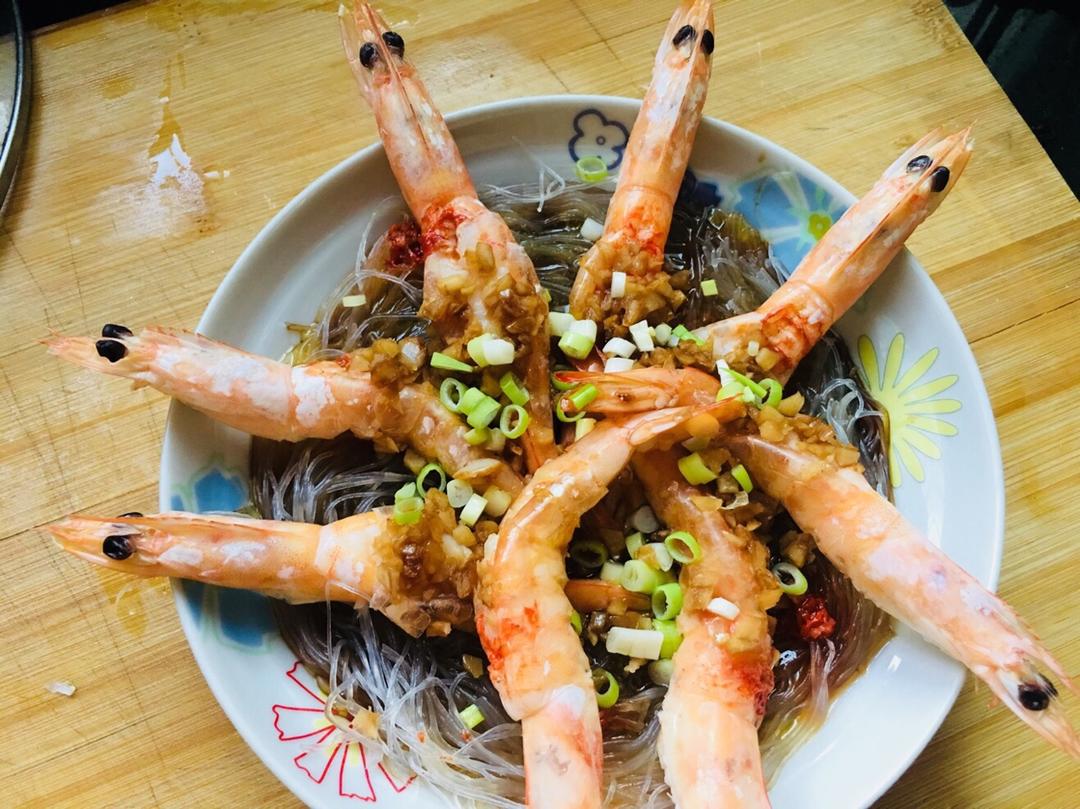 蒜蓉粉丝蒸虾