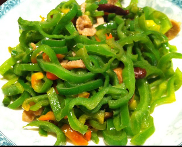 青椒肉丝