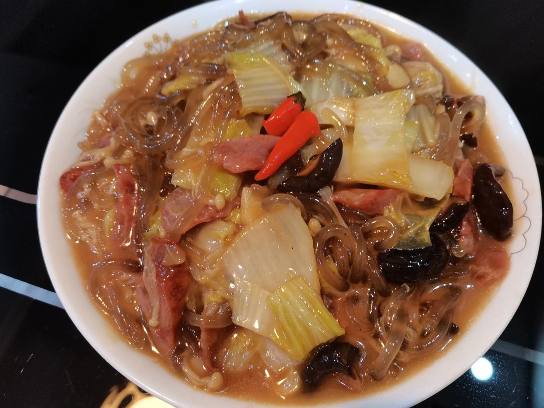 猪肉白菜炖粉条