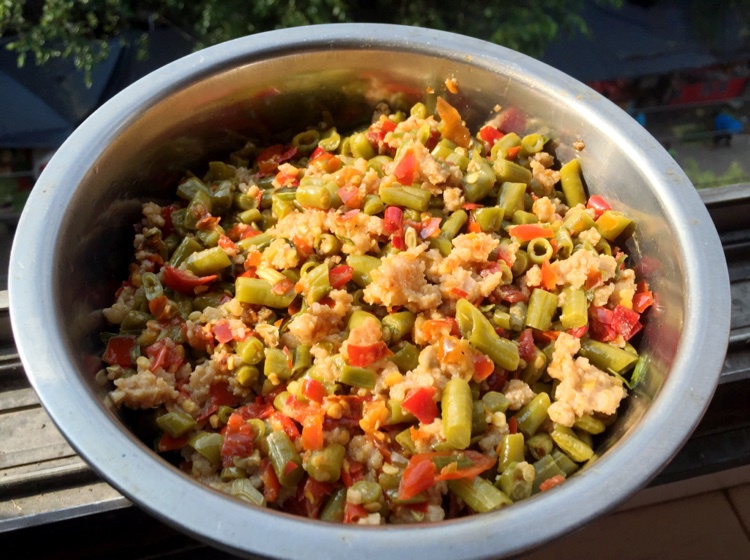 下饭菜：酸豇豆肉沫（待友菜）