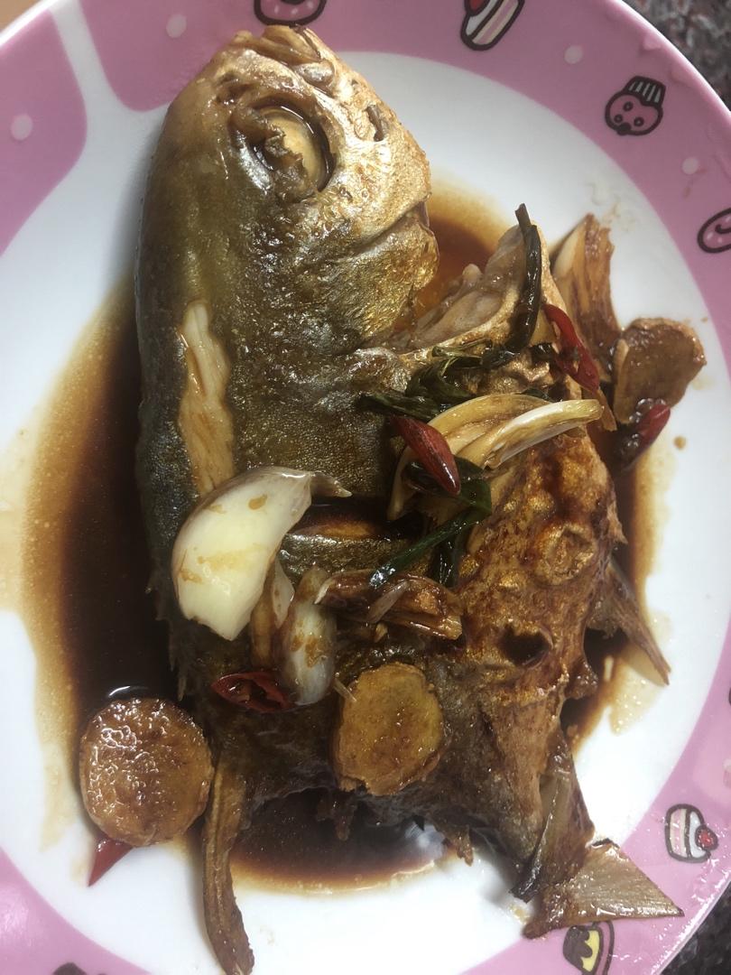 家常红烧鲳鱼