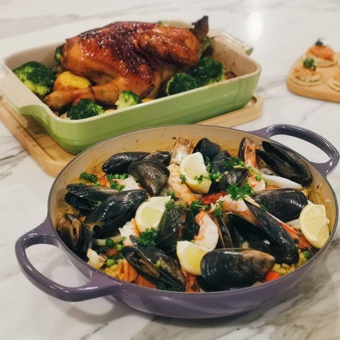 【曼食慢语】Seafood Paella 西班牙海鲜饭