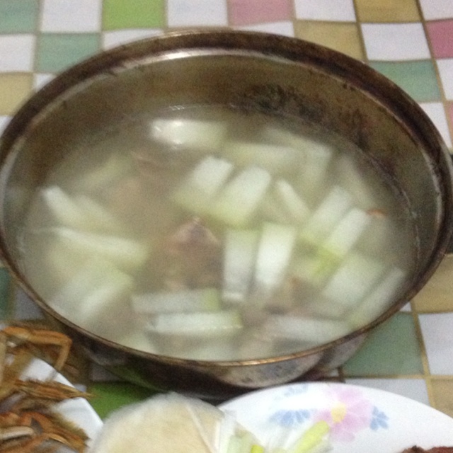 冬瓜鸭架汤