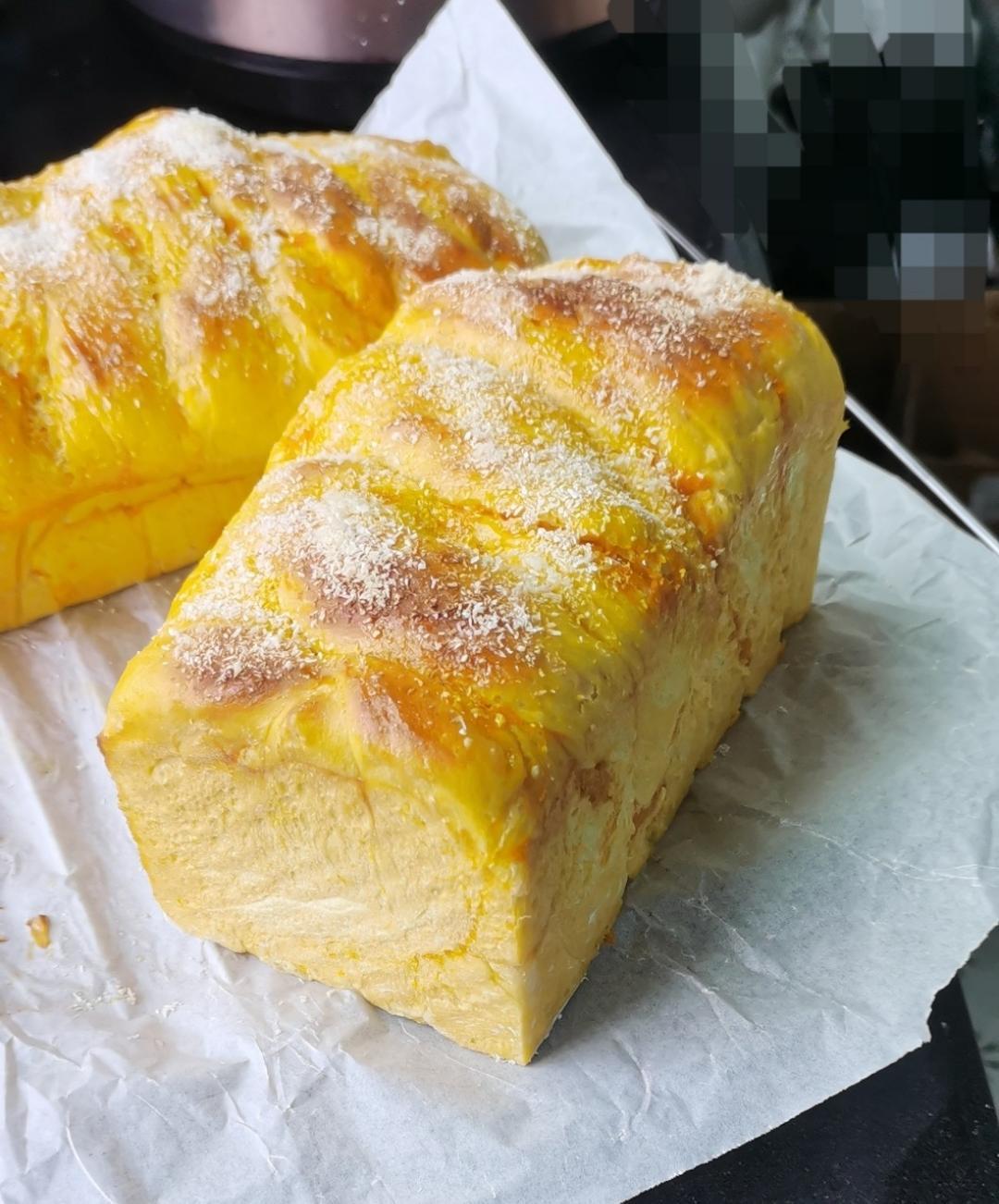 双倍美味南瓜吐司（双重南瓜，美味加倍）