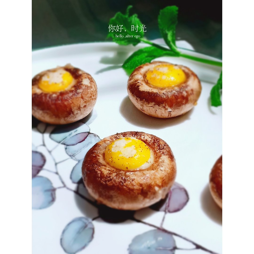 香烤口蘑鹌鹑蛋