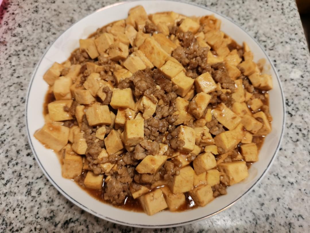 巨下饭！拌饭超好吃的肉末豆腐！做法简单零失败~