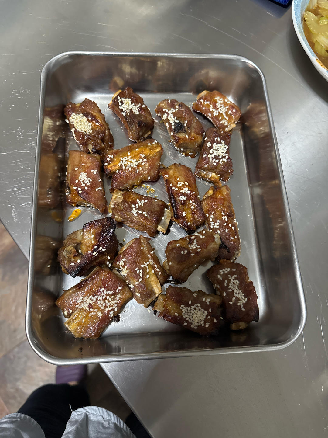 蒜香烤排骨（烤箱版）