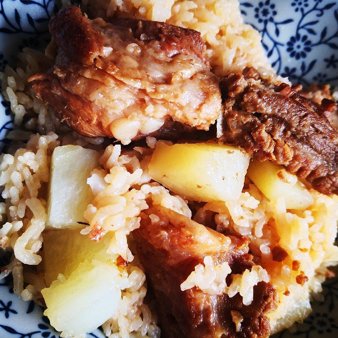 排骨焖饭