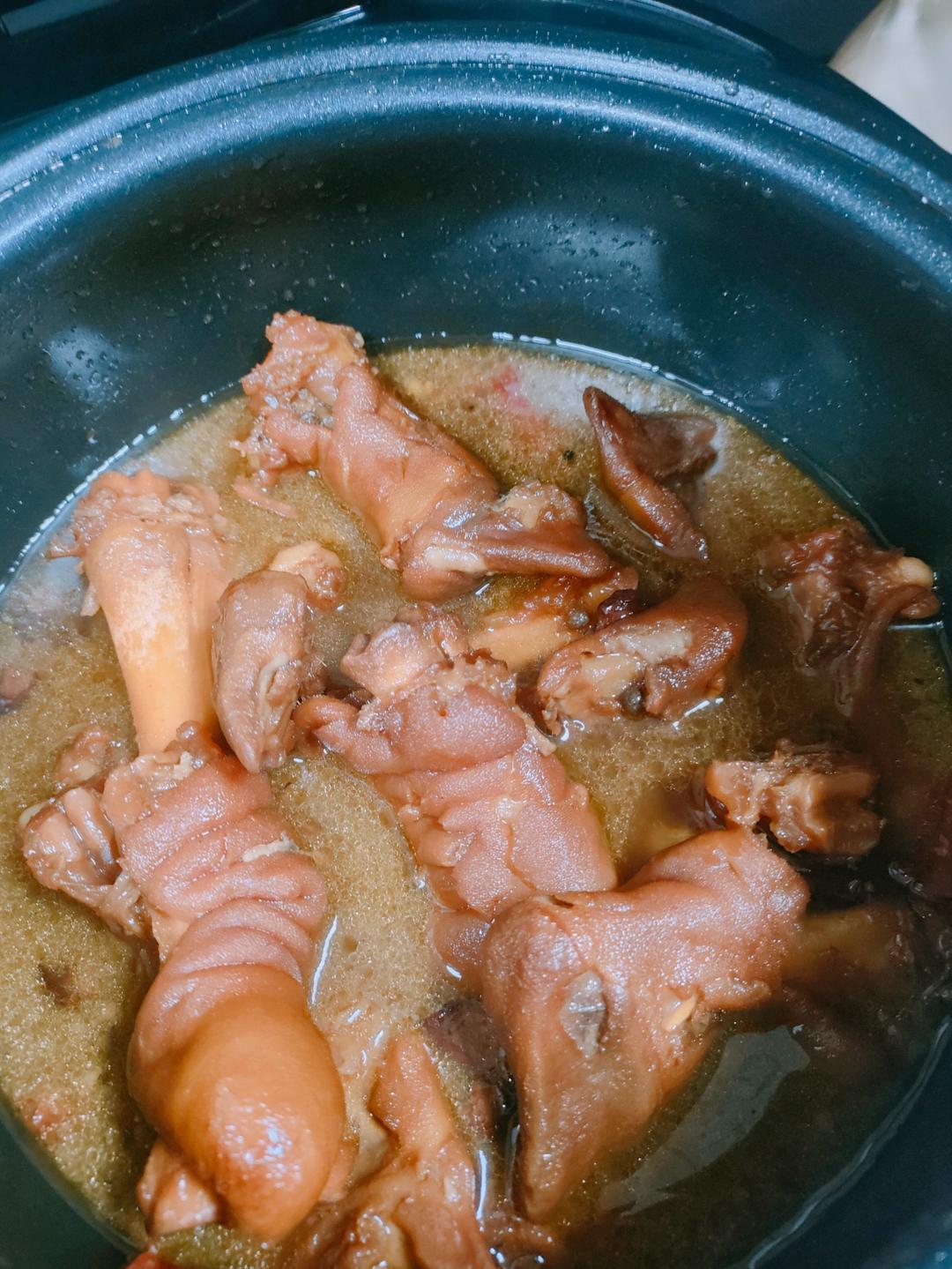 红烧羊蹄 看了就让你流口水的进补大菜