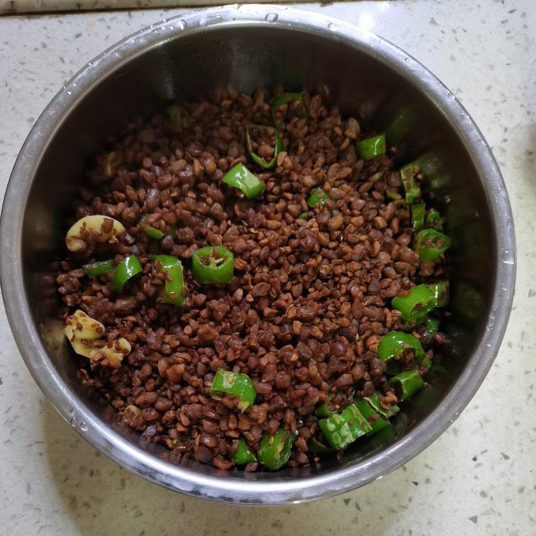 豆豉炒辣椒