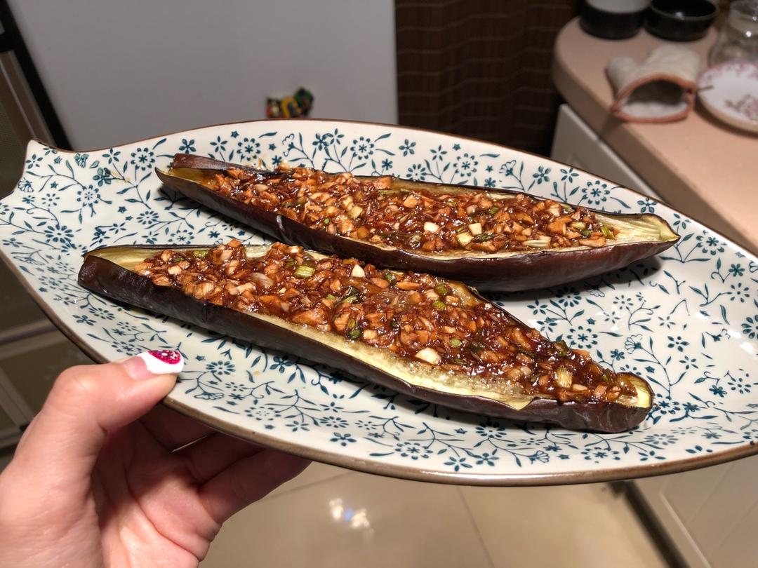 茄子这么做，少油又美味——蒜蓉风味茄子【孔老师教做菜】