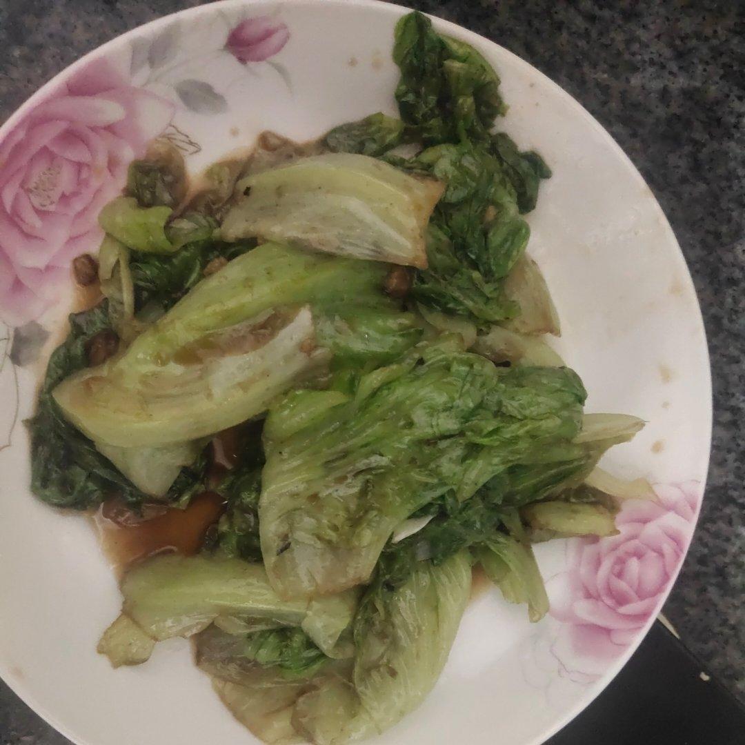 清炒生菜