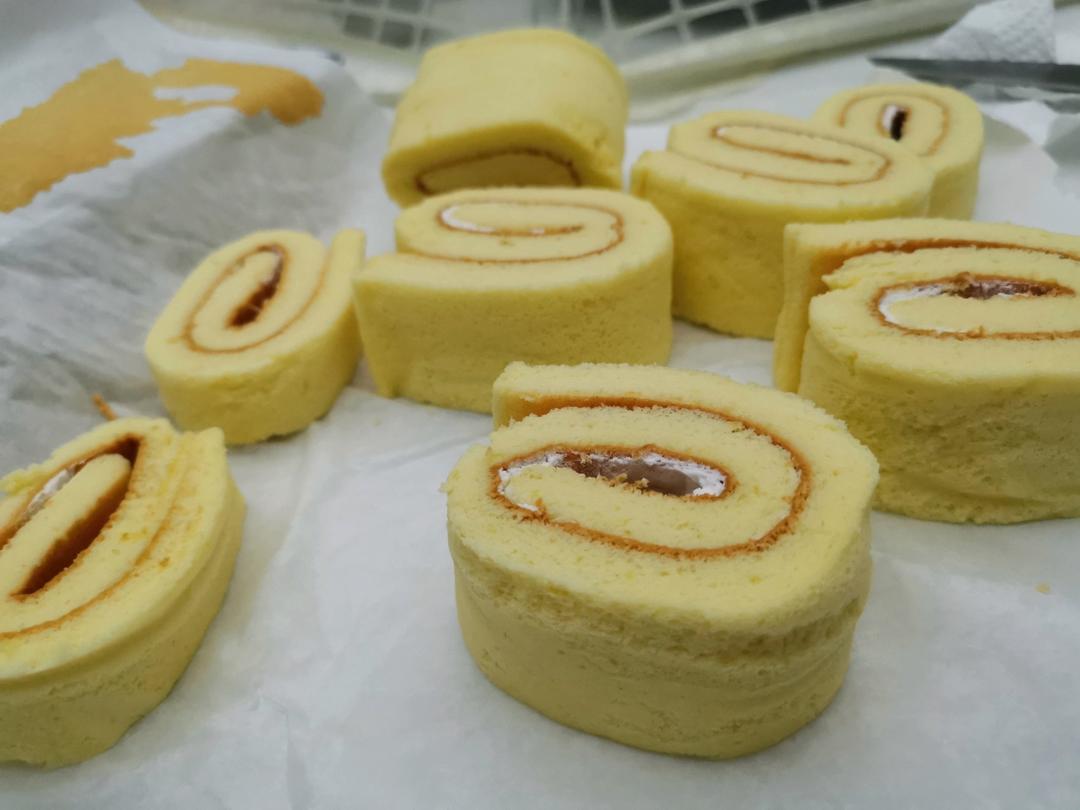 原味蛋糕卷