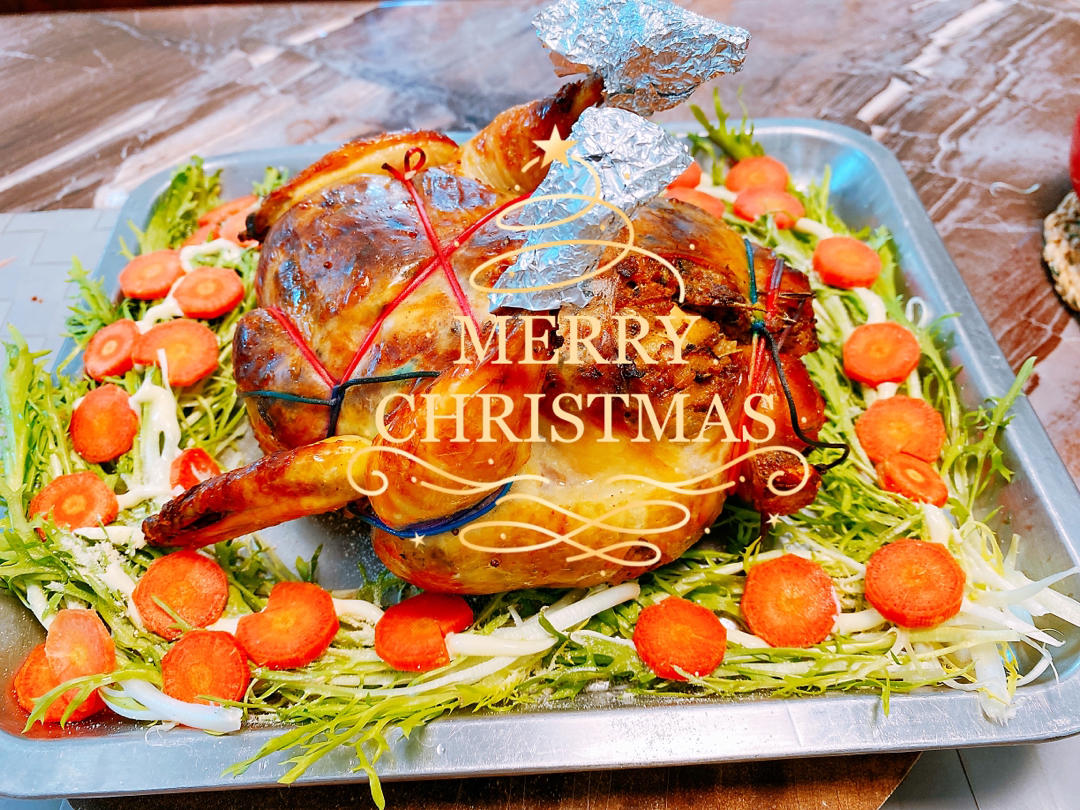 圣诞烤鸡
