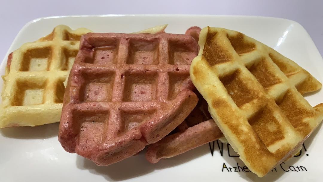 软萌华夫饼（酵母版）