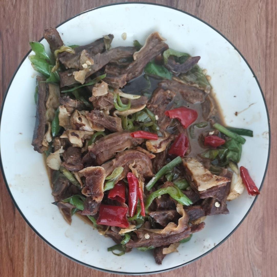 爆炒牛肚-微辣