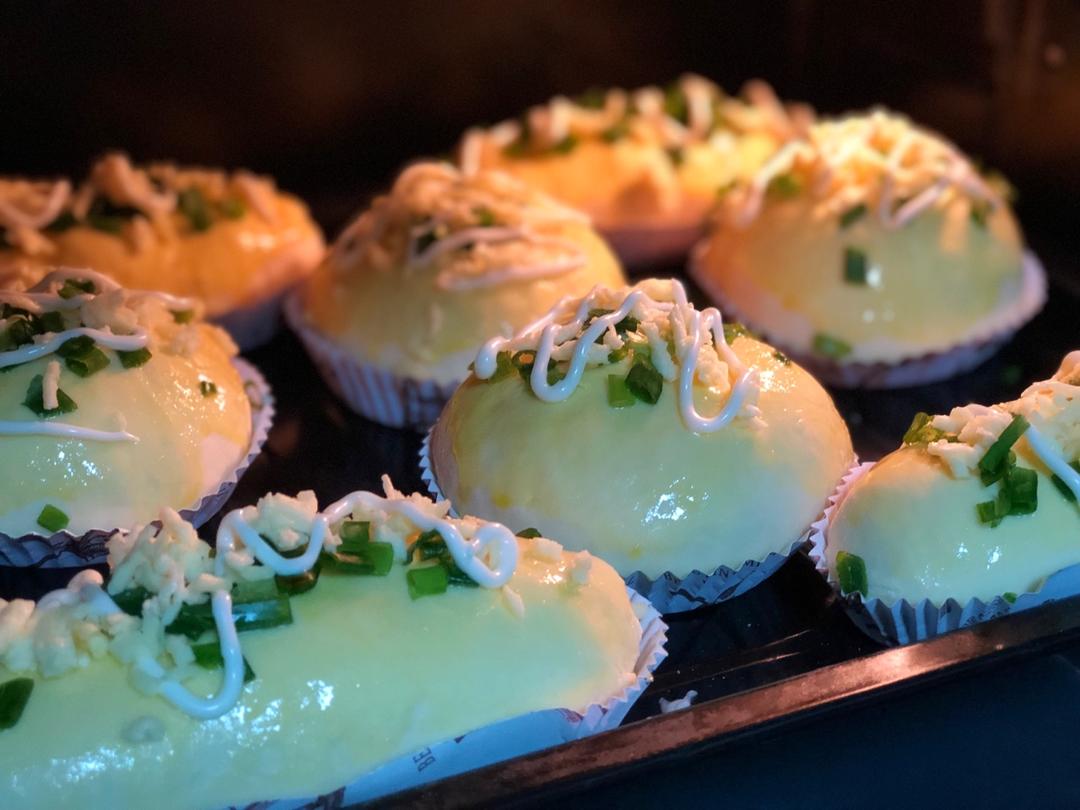 香肠肉松芝士面包（咸口面包）