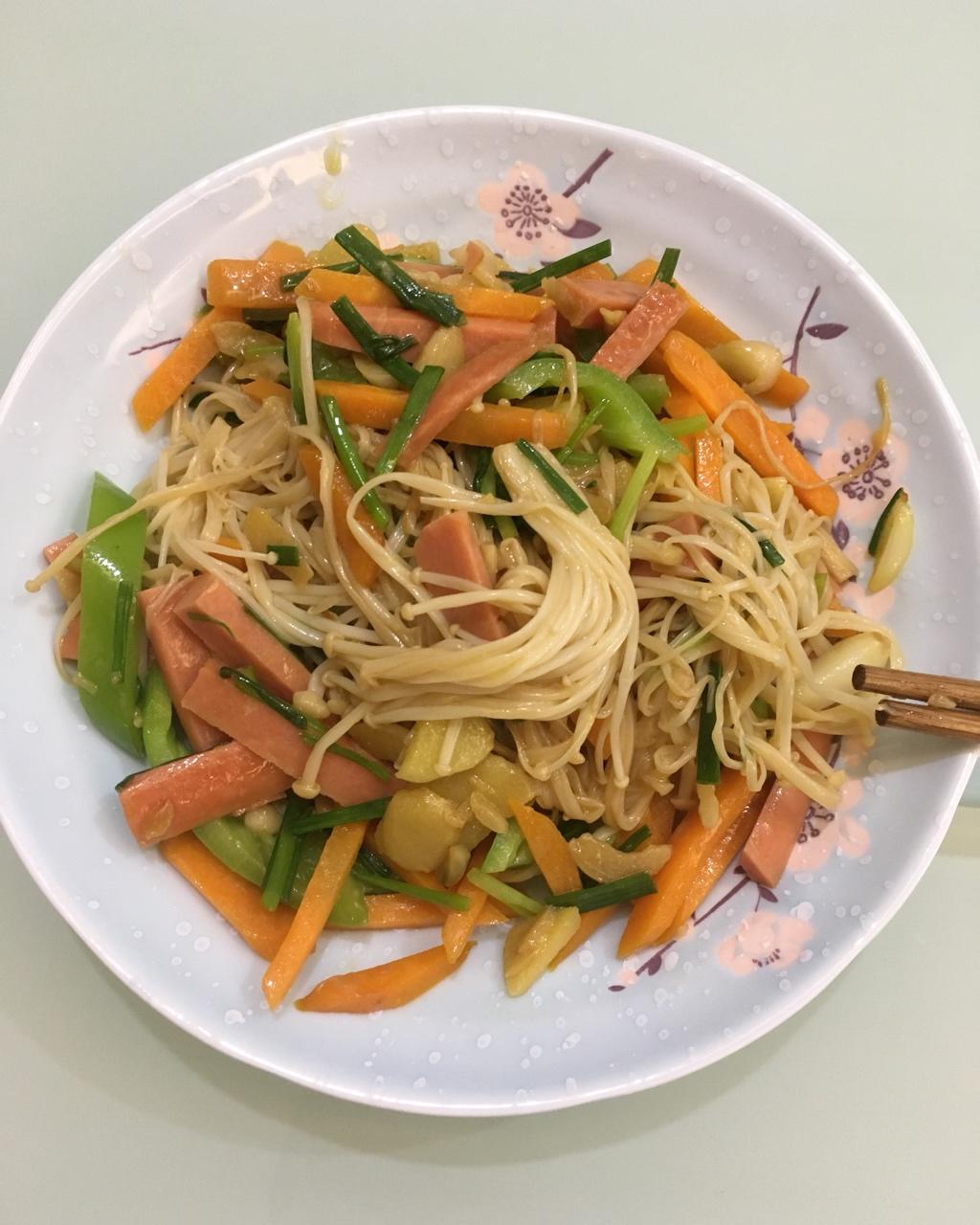 小灰机0821-1做的素炒金针菇素炒金针菇家常菜首页登录注册作品动态