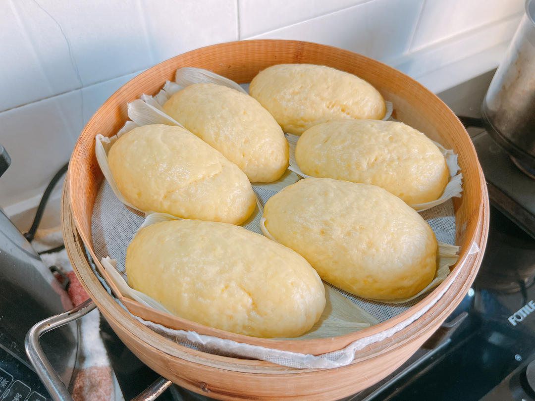 鲜玉米馒头