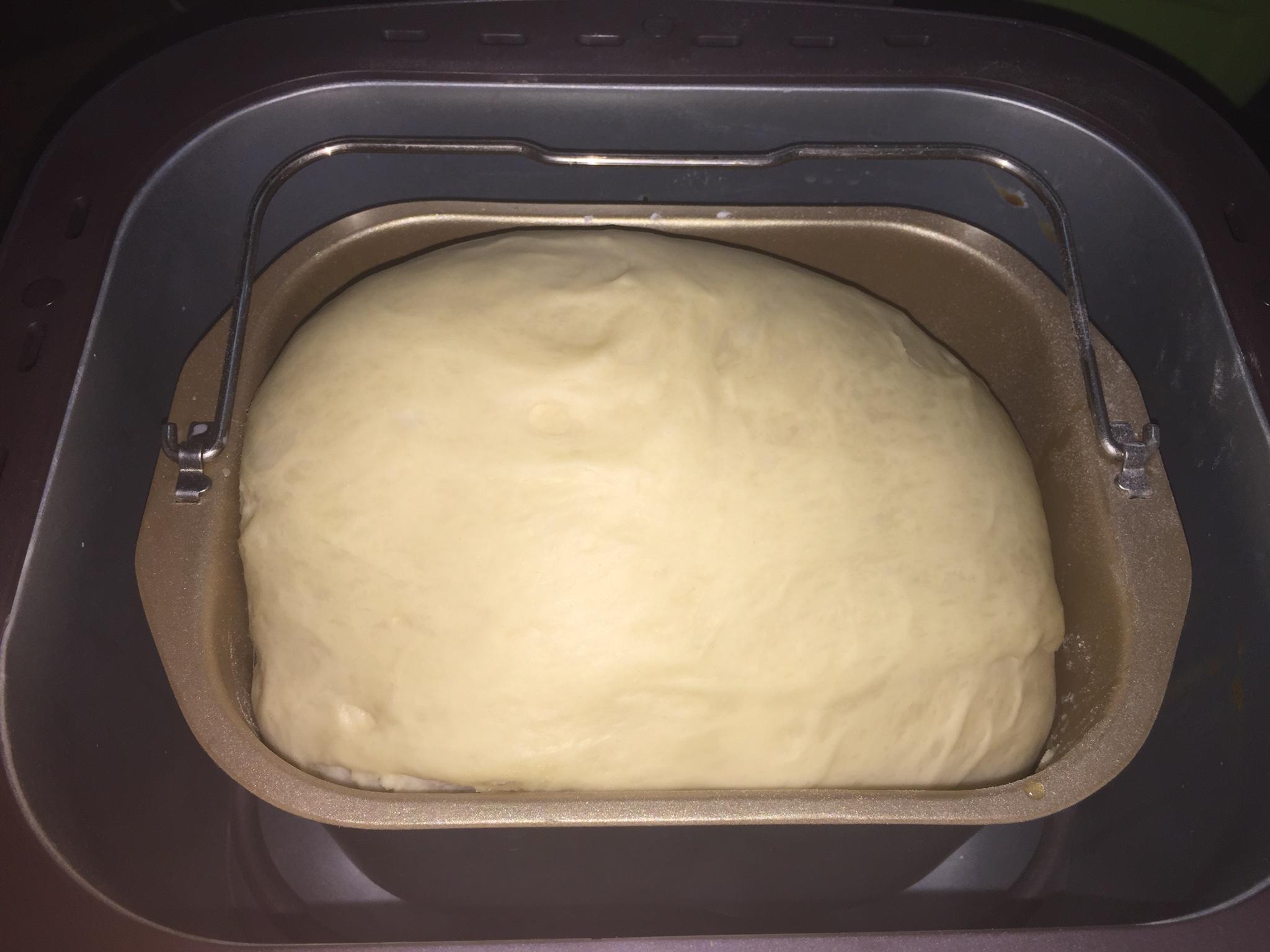奶香土司面包（小熊面包机）的做法