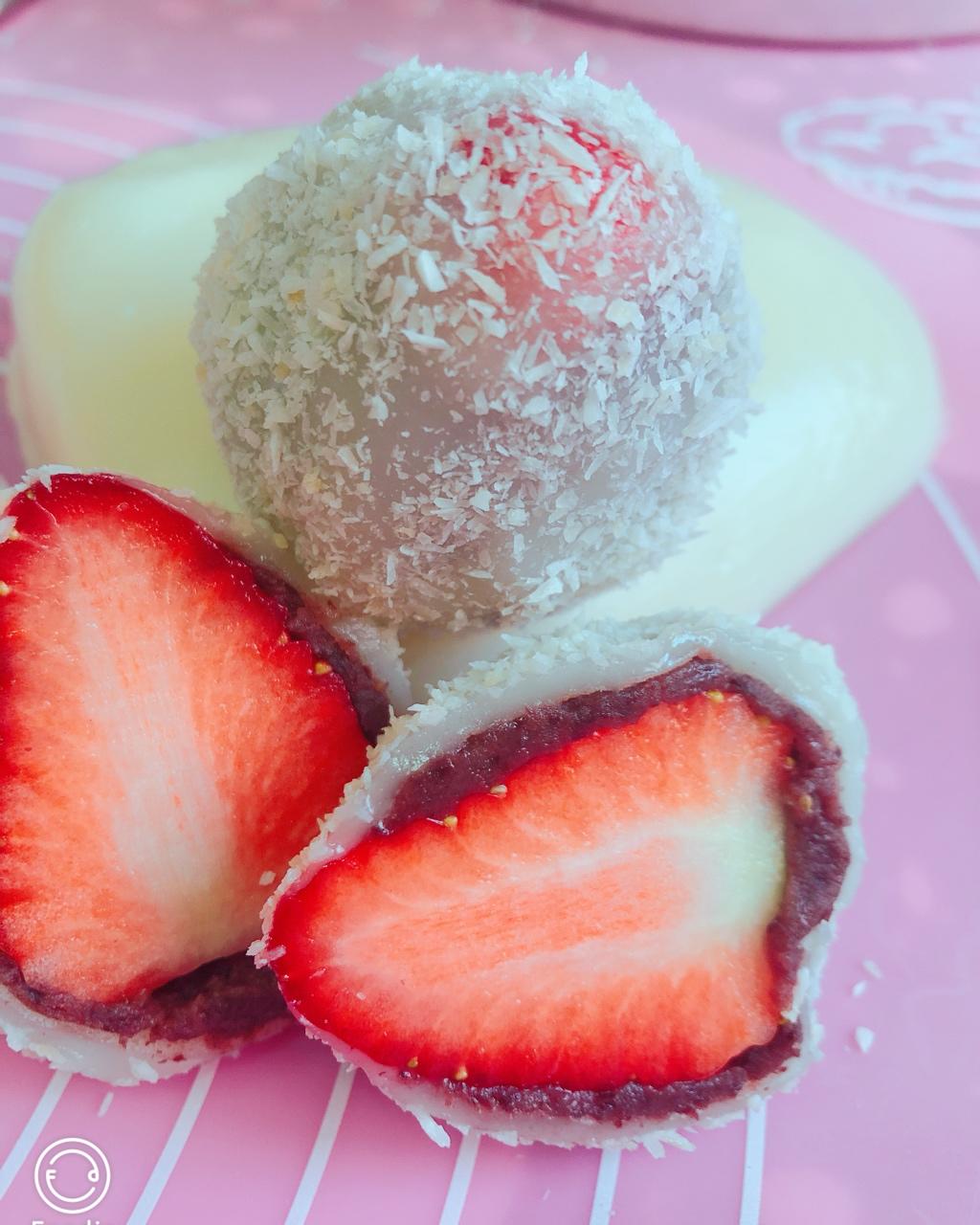 wu927做的草莓大福