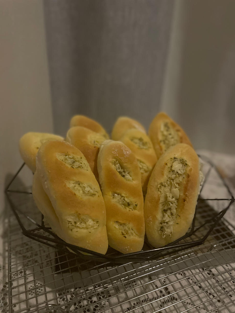 蒜香面包